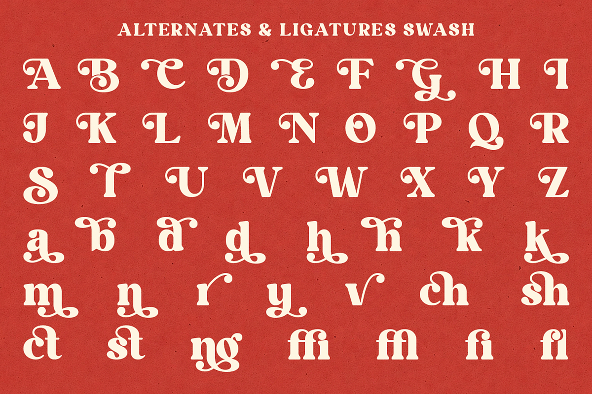 Bolstia - Retro Display Serif, a Serif Font by roomspace creative lab (Photo 8 of 9)