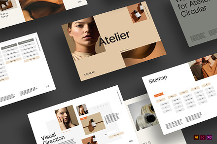 ATELIER / Web Direction Template
