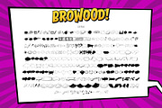 Browood Layered Comic Font, a Sans Serif Font by alit design (Thumbnail 9 of 10)