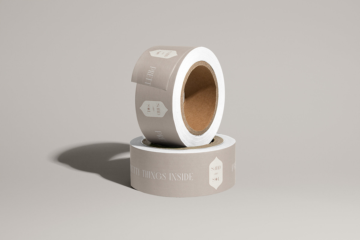 nadija | packing tape, a Stationery Template by atelier marbl (Photo 2 of 3)