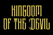 Raddkits Blackletter Display Font, a Blackletter Font by Maulana Creative (Thumbnail 4 of 7)