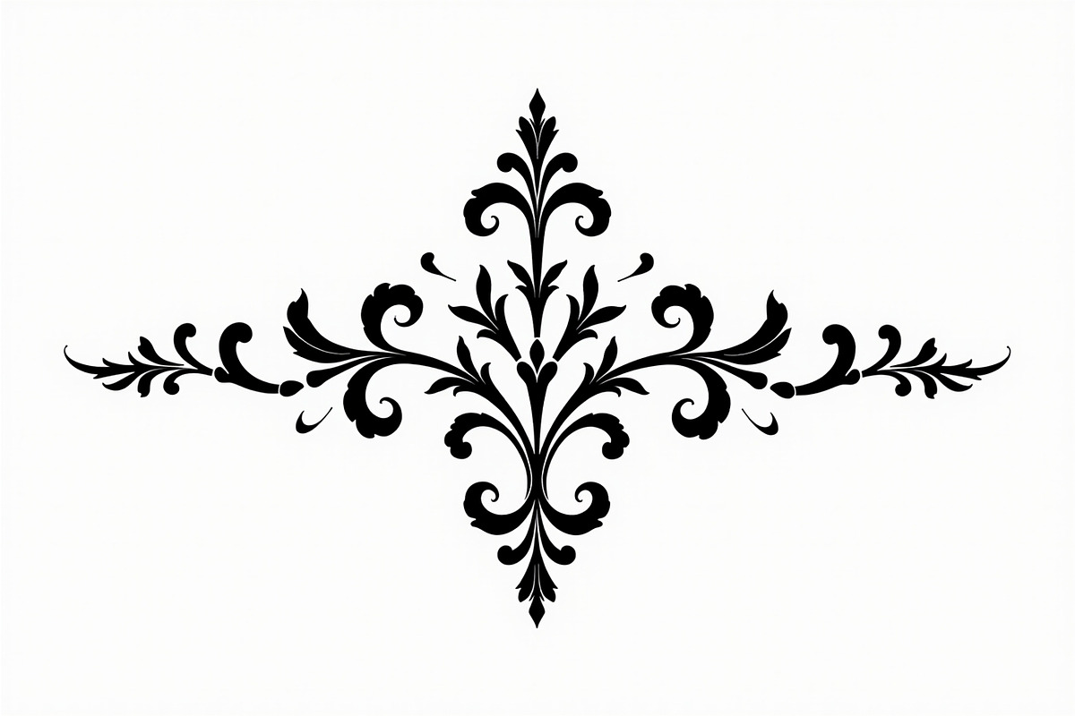 Retro Ornament Vector Silhouette Bun, an Illustration by jahid234 (Photo 9 of 9)
