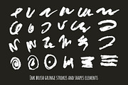 Vector set of brush strokes., a Texture Graphic by DikayaMiau (Thumbnail 2 of 4)