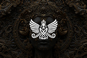 Luxury Winged Goddess Logo, a Branding & Logo Template by Luxury Logos (Thumbnail 2 of 4)