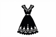 Luxury Dress Clipart Set, an Illustration by hafijul (Thumbnail 13 of 21)