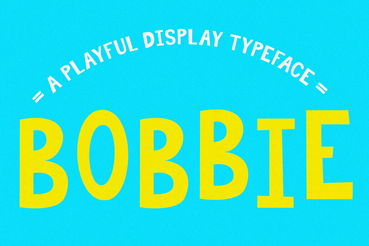 Bobbie, a Font by FDwight (Photo 1 of 4)
