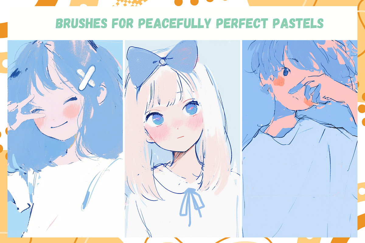 Soft Procreate Brushes, a Brush Add-On by Cozy Brushery (Photo 2 of 8)