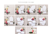 Editable mock up cards floral, a Product Mockup by The Amore Vault (Thumbnail 2 of 3)