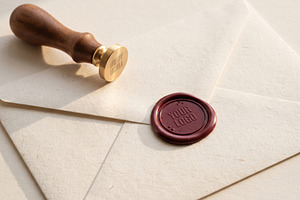 Wax Seal Mockups Collection