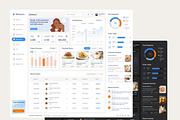 Multipurpose Admin Dashboard UI, an UI Kit Template by peterdraw (Thumbnail 4 of 7)