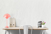 desk mockup bundle, a Mockup by PinkJellyfish (Thumbnail 8 of 9)