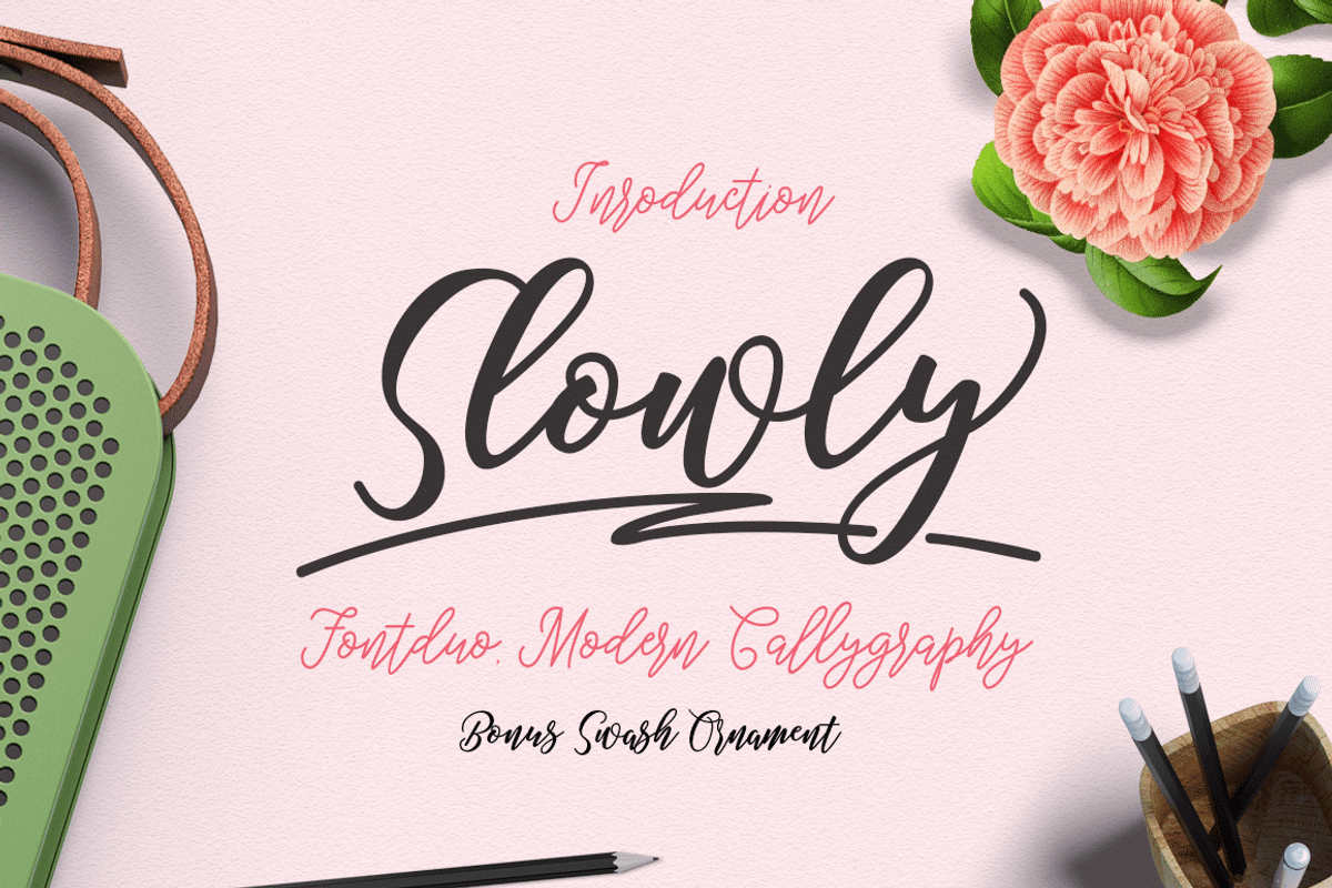 Slowly FontDuo