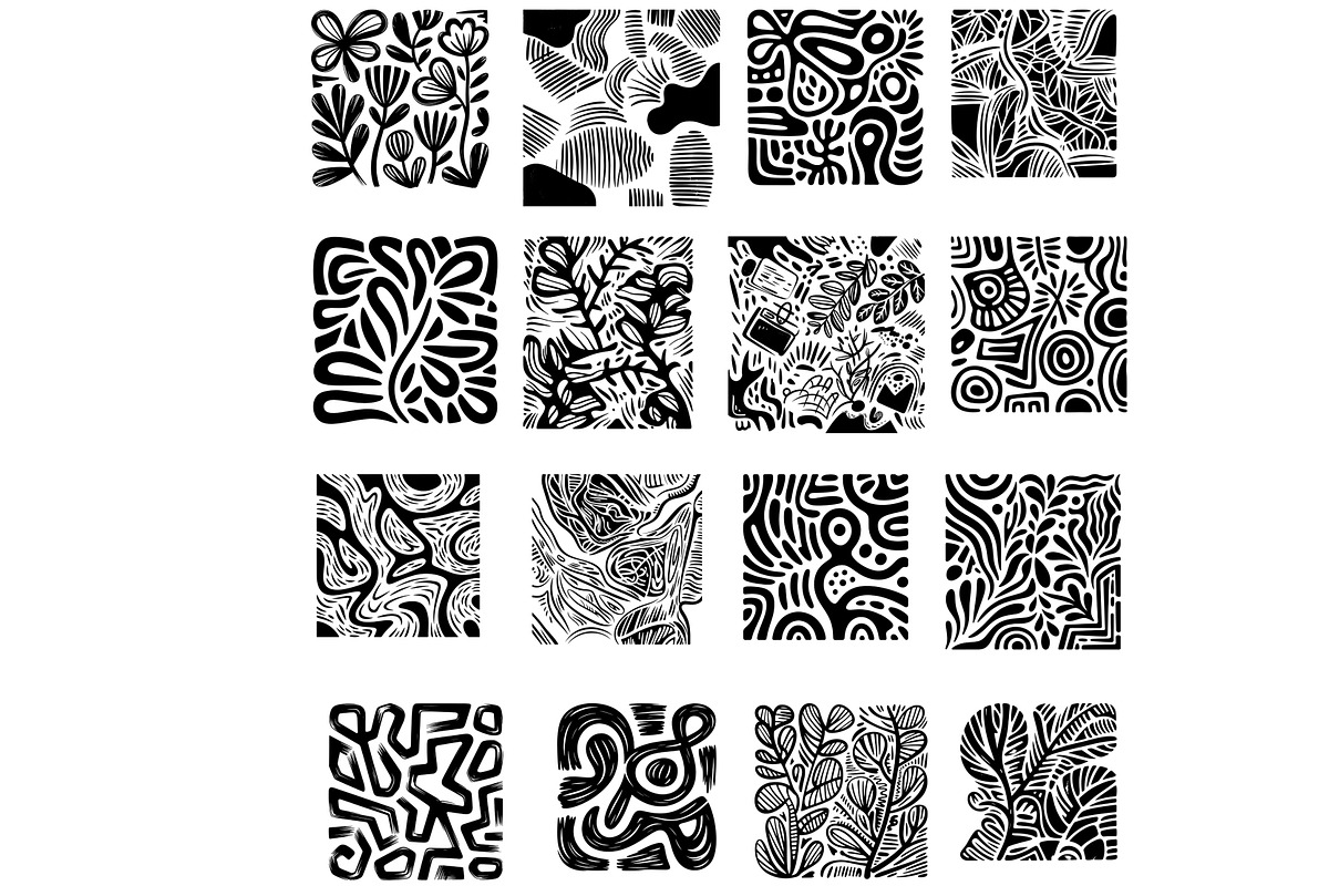 32 svg items. Set of hand drawn flor, a Background Graphic by SketchArtStudio (Photo 2 of 3)