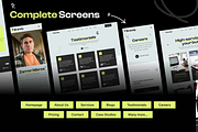 Brandy - Digital Marketing Web UI, an UI Kit Template by dhuhacreative (Thumbnail 4 of 8)