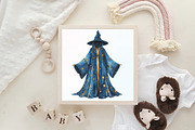 Watercolor Cozy Halloween Clipart, an Illustration by CraftArtStudio (Thumbnail 6 of 6)