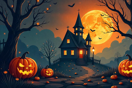Haunted Halloween House