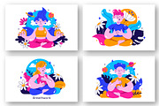 10 Peaceful Breathwork Session, a Person Illustration by denayunebgt (Thumbnail 2 of 4)