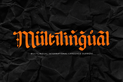 Ironfade - Blackletter Font, a Blackletter Font by themewarrior (Thumbnail 8 of 10)