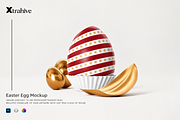 Easter Egg Mockup, an Advertising Mockup by Xtrahive (Thumbnail 1 of 3)