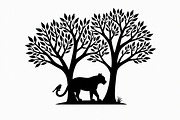 Beautiful Cheetah Silhouette Vector, an Illustration by Amazin_art (Thumbnail 14 of 21)