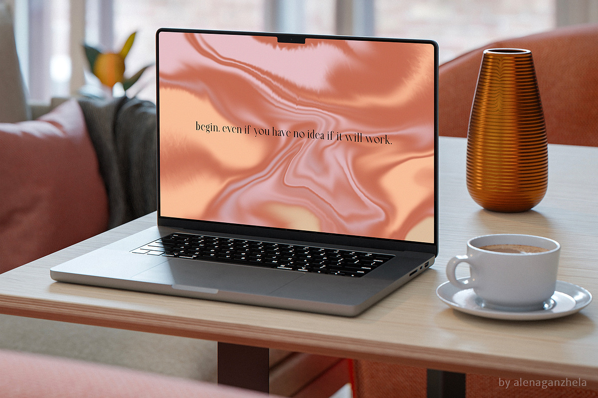 PEACHY PEACHY - shapes & textures, an Object Graphic by alenaganzhela (Photo 6 of 11)