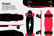 Skateboard & Longboard - Graphics, an Illustration by illugrama (Thumbnail 2 of 7)