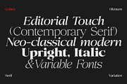 Colitez - Editorial Serif, a Serif Font by Oktnum Type Foundry (Thumbnail 4 of 15)