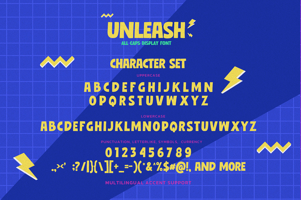 UNLEASH - All Caps Display Font, a Font by Gassstype (Photo 8 of 8)