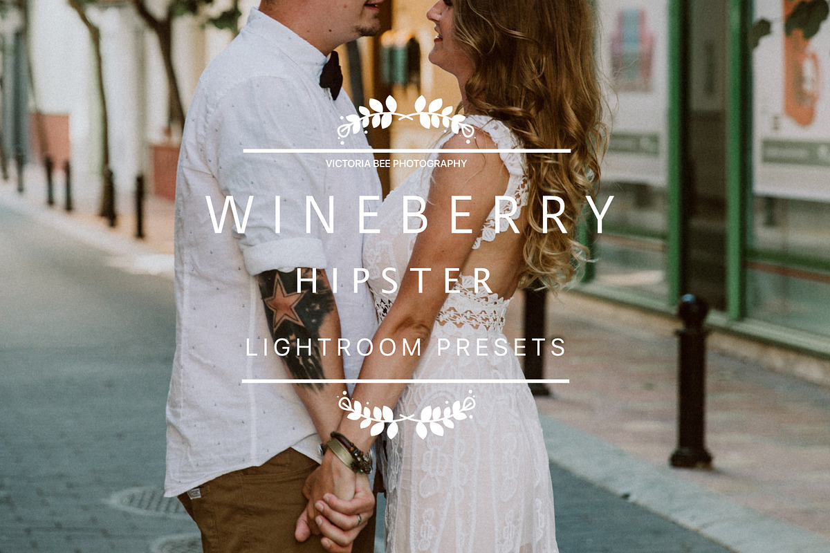 Desktop Lightroom Presets WINEBERRY preview 2