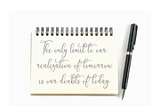 Lovely Romantic | Script Font, a Handwritten Font by Scratchones (Thumbnail 3 of 9)