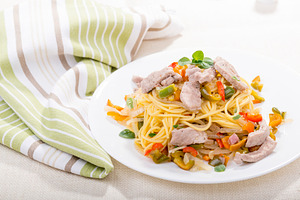 Chicken Pasta, a Food & Drink Photo by THP Creative