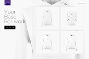 Women Hoodie Mock-up, a Hoody Mockup by Mocca Mockups Store (Thumbnail 8 of 9)