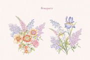 Meadow Whispers png watercolor frame, a Decorative Illustration by Ekaproeka (Thumbnail 4 of 8)