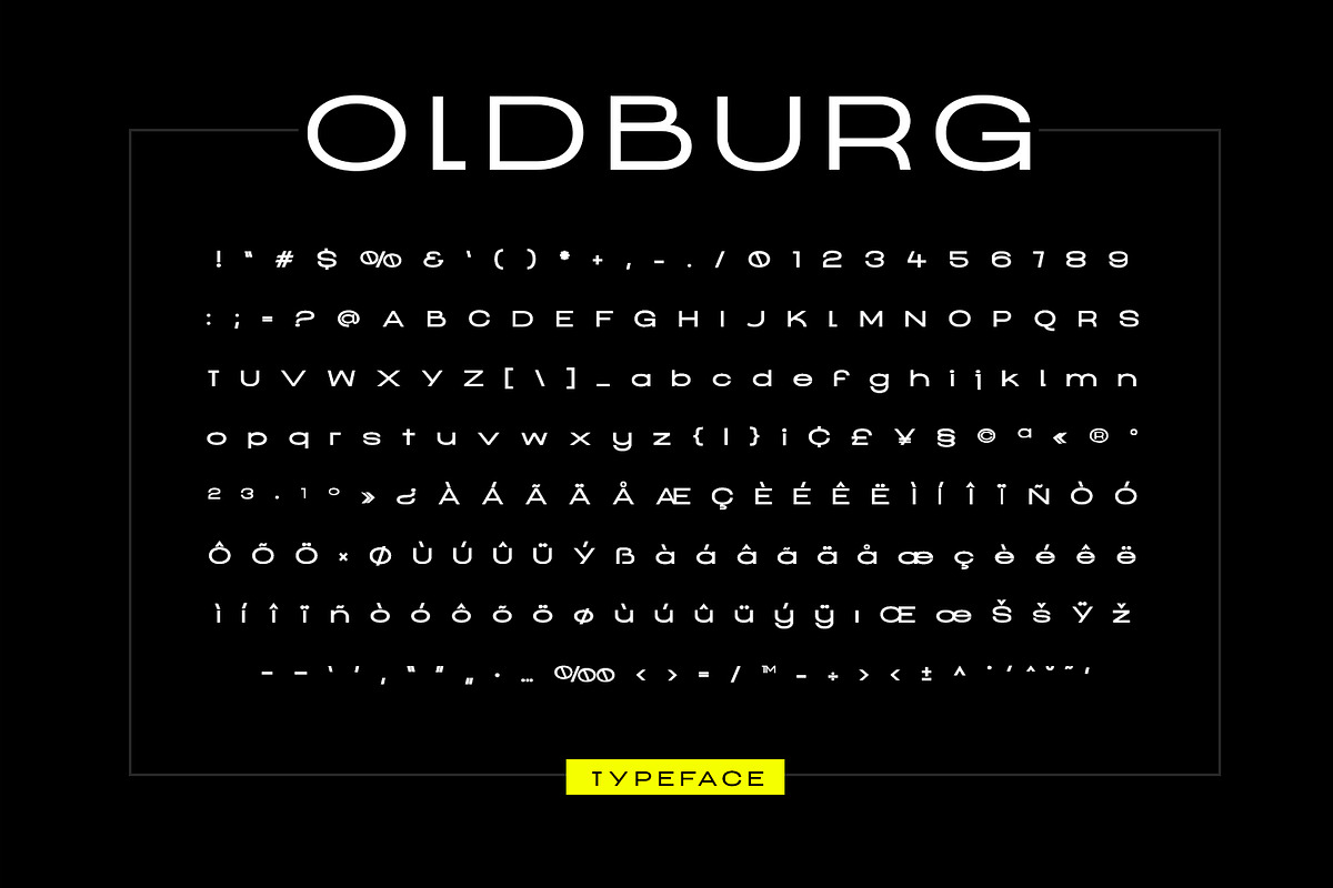 Oldburg Display Typeface, a Font by Foxtype (Photo 3 of 7)