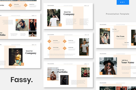 Fassy - Lookbook Keynote Template