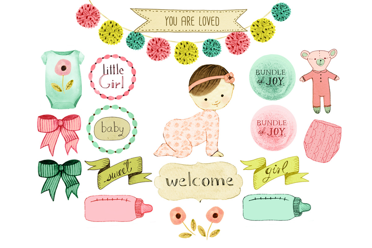 Baby girl, a Graphic by Rosabebe (Photo 3 of 3)