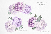 Watercolor Floral Bundle, a Texture Illustration by ollalya (Thumbnail 69 of 112)