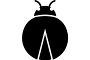 Ladybug Silhouette, an Object Graphic by Designer_Momina (Thumbnail 2 of 20)