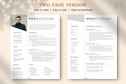 Professional Resume Template, a Resume Template by AntDesignStudio (Thumbnail 3 of 9)