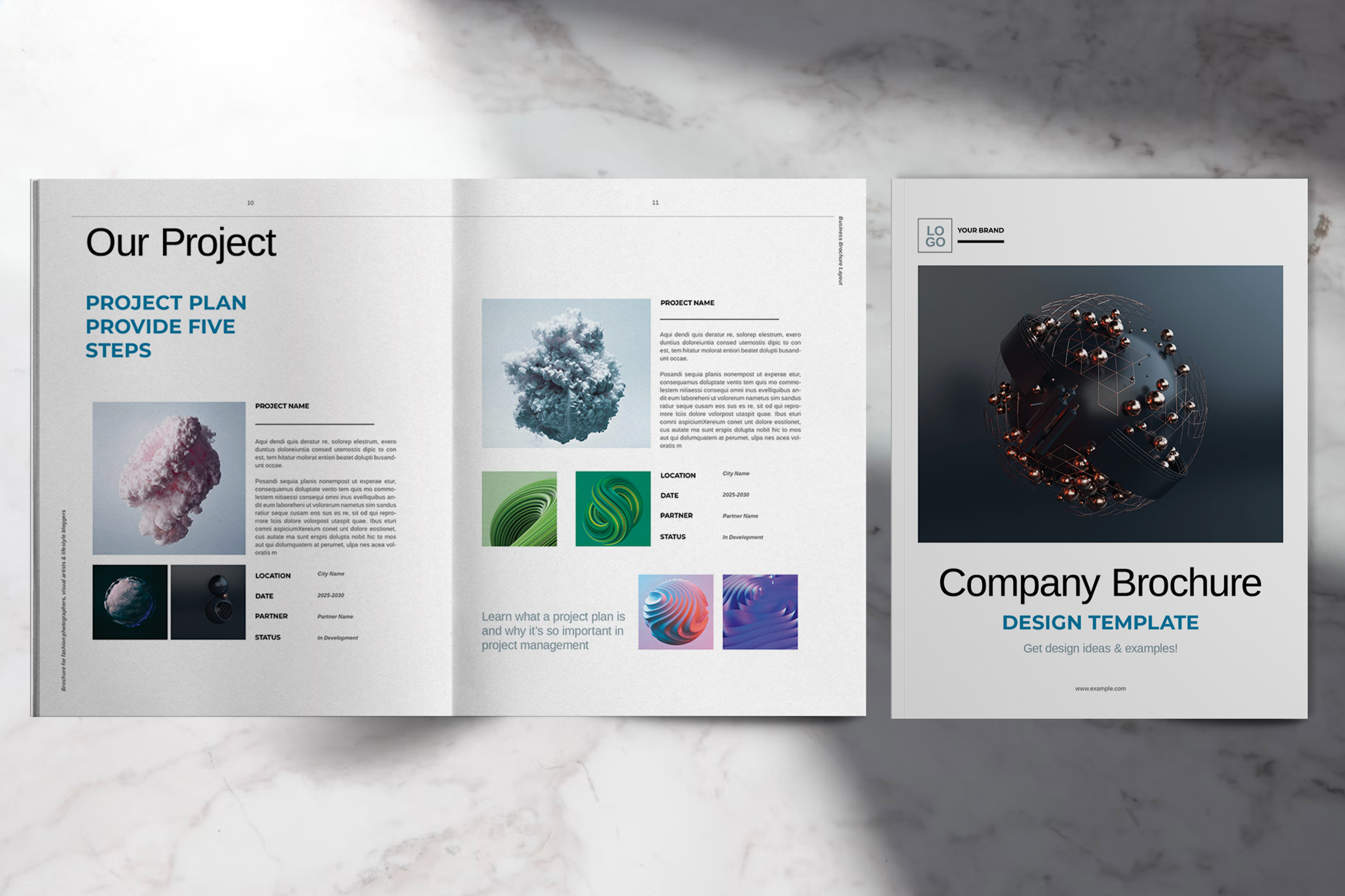 Company Brochure Layout Design, a Brochure Template by Boris Cupac