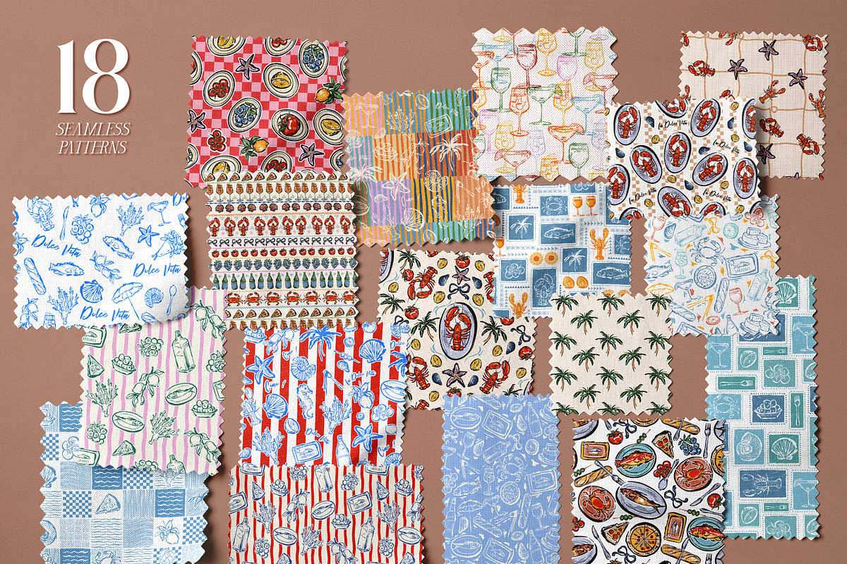 Dolce Vita Getaway, a Pattern Graphic by MSNTY STUDIOX (Photo 7 of 30)