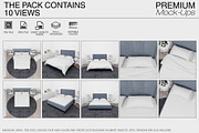 Bedding Mockups - Duvet Sheet Shams, a Product Mockup by mock-ups (Thumbnail 2 of 22)