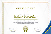 Elegant Horizontal Certificate, a Stationery Template by MRI STUDIO (Thumbnail 5 of 11)