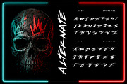 Mecka Brush Typeface, a Script Font by alit design (Thumbnail 3 of 20)