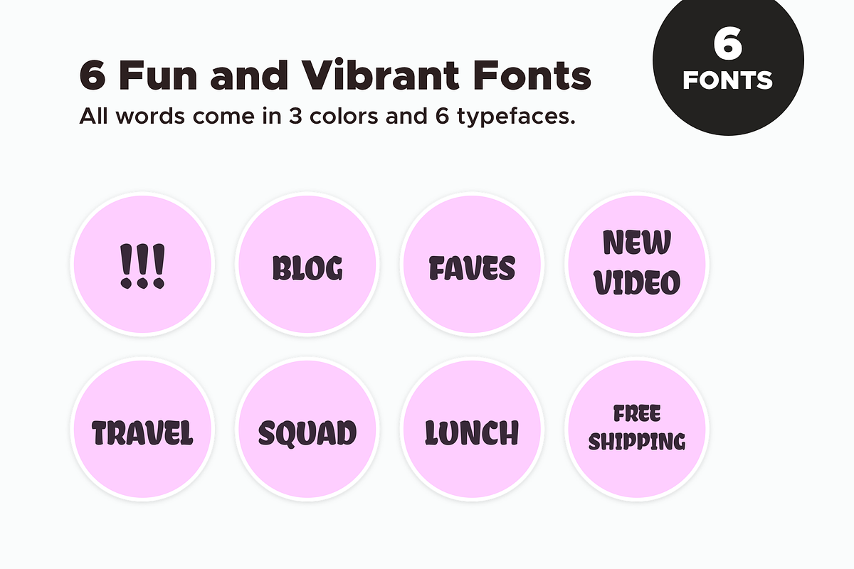 2000+ Instagram Highlight Covers, a Social Media Template by Kick Wheel Goods (Photo 6 of 10)