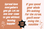 Boughy Unfocus, a Sans Serif Font by Craft Supply Co. (Thumbnail 4 of 8)