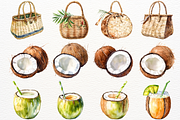 Tropical Summer Party Clipart PNG, a Seasonal Illustration by SugarCloudStudioArt (Thumbnail 5 of 6)