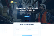 Peon - Logistic PSD Template, a Landing Page Template by Andit themes (Thumbnail 7 of 34)