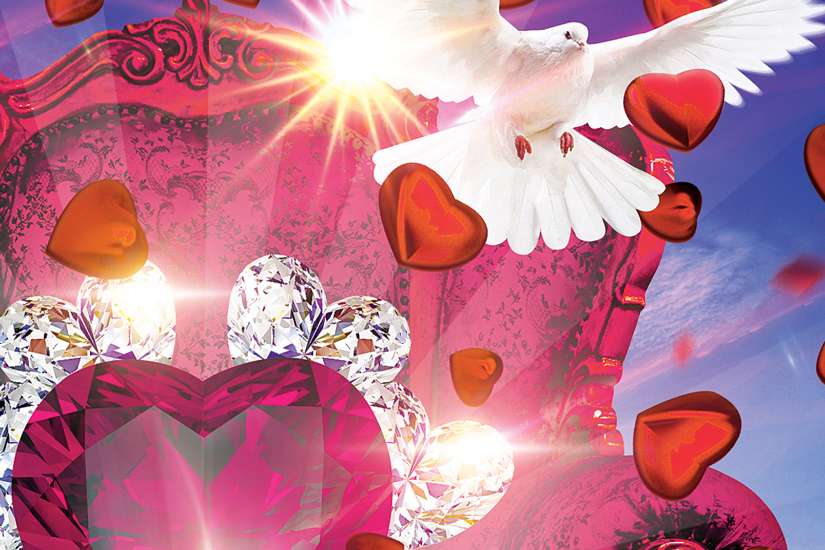Valentines Day, a Flyer Template by tmcom (Photo 2 of 2)