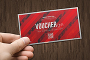 DEVIL RED - GIFT VOUCHER, a Card Template by Tzochko (Thumbnail 5 of 5)